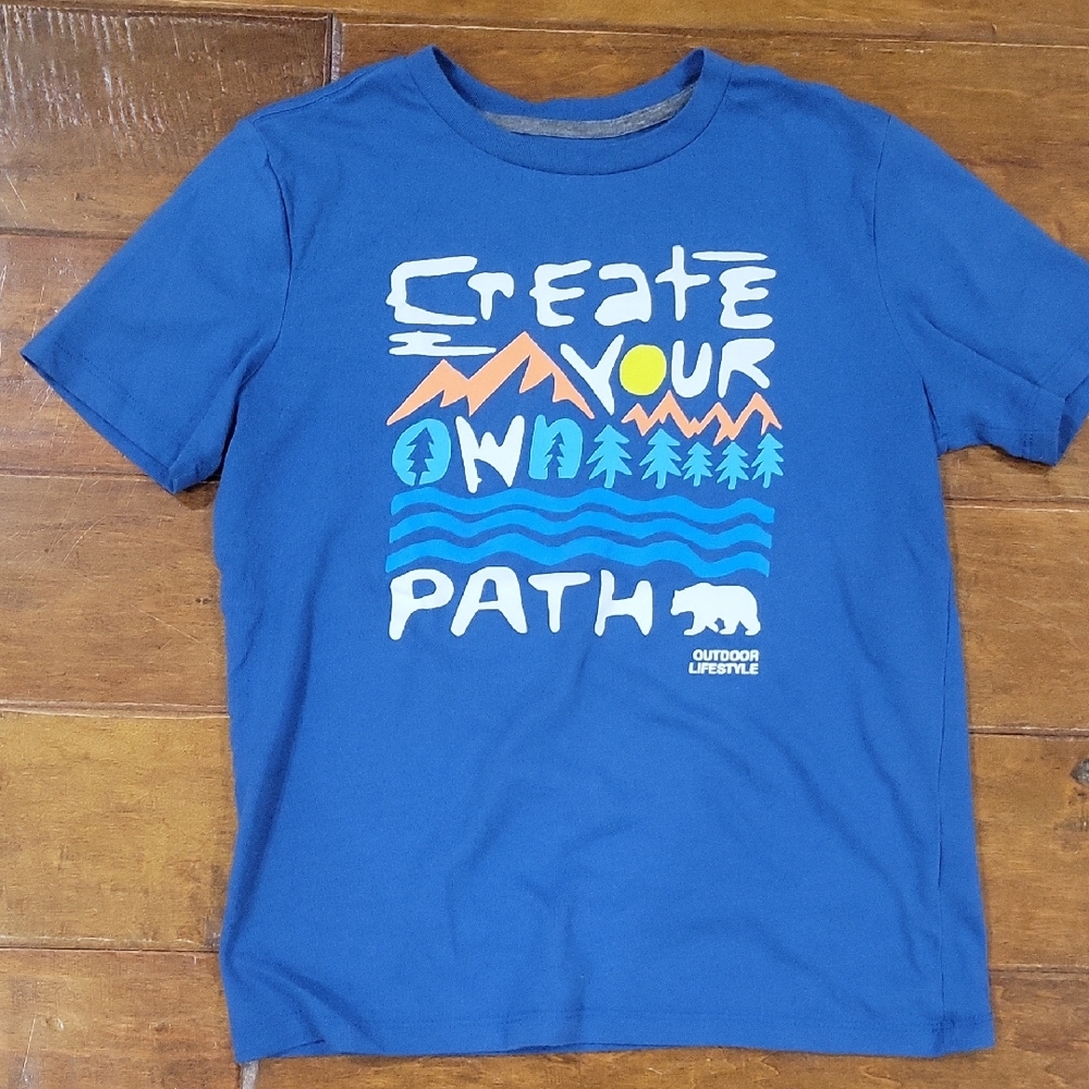 Outdoor Life Blue Kids T-Shirt